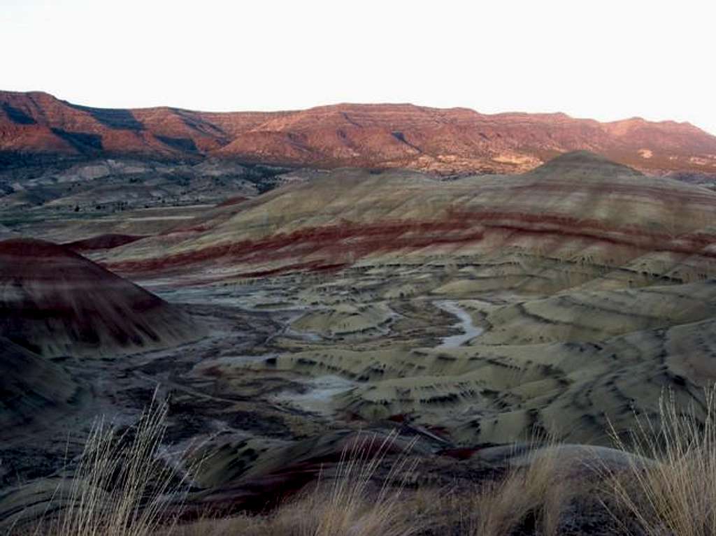 The Painted Hills near Fileds...