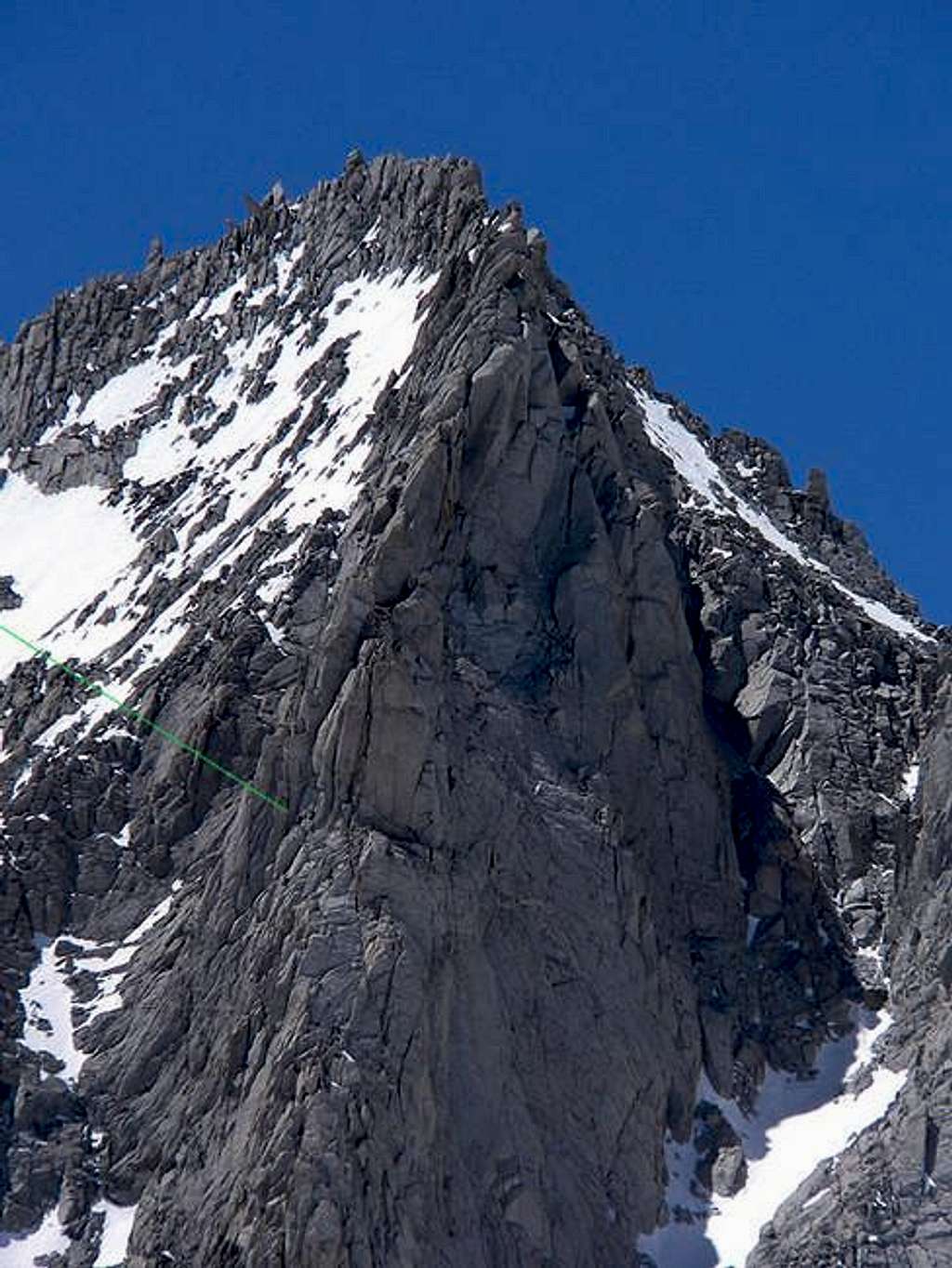 The proud North Arete of Bear...