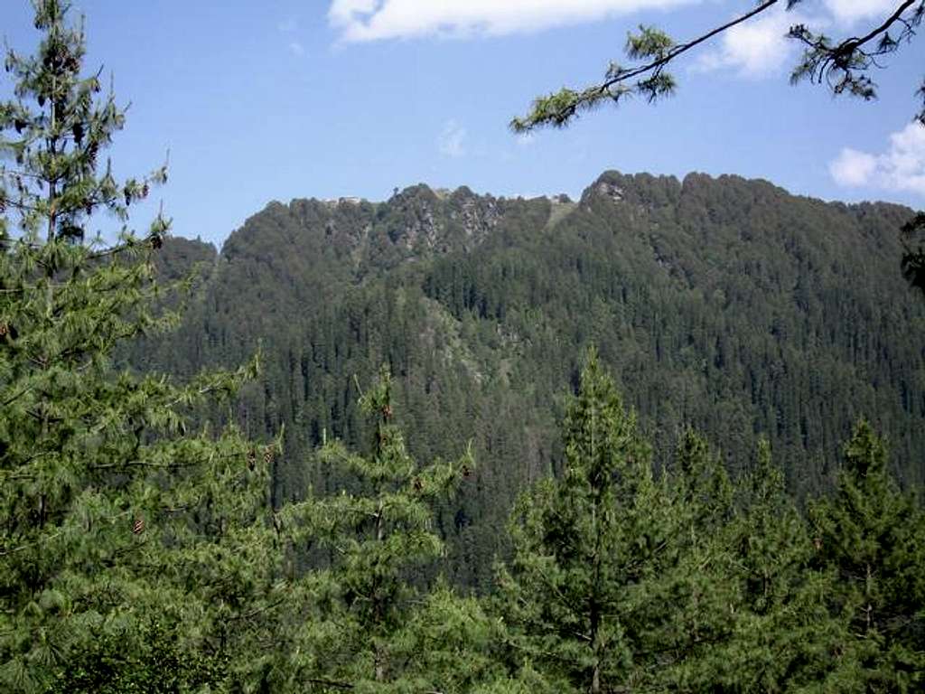 View of the Hatu Peak summit...