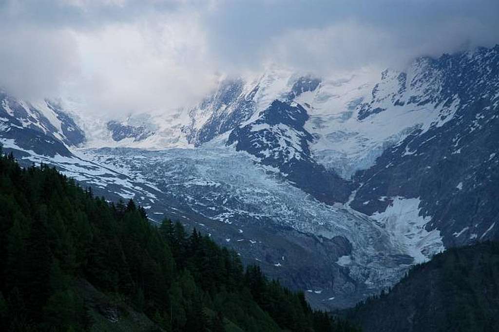 Glacier de Bionnassay global...