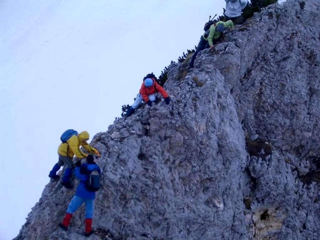 Medjed (2287 m) ridge...