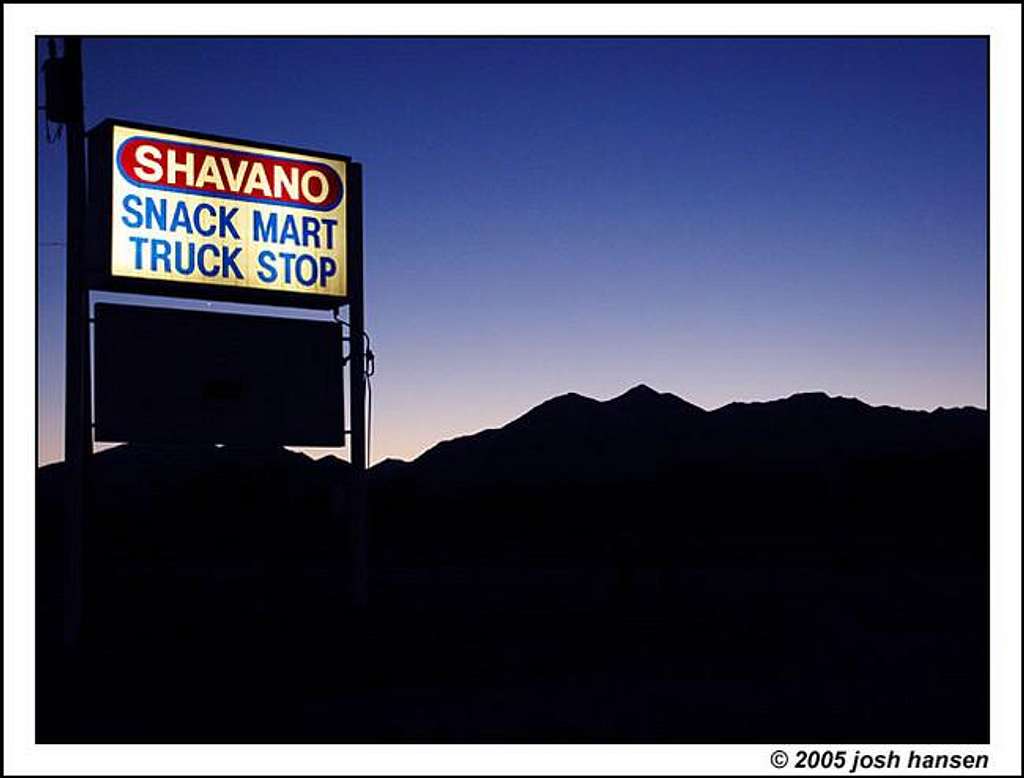 Mt. Shavano seen from US 50....