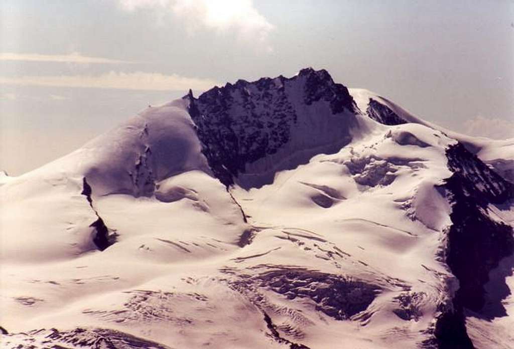 NW face seen from Bishorn...