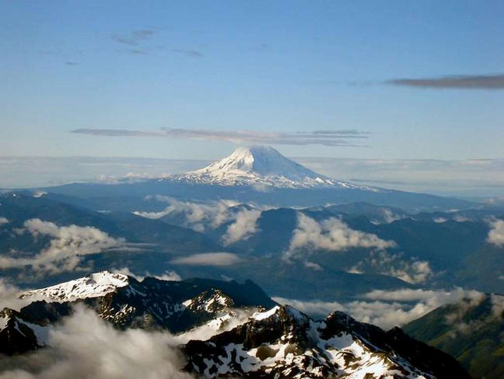 Mt. Adams as viewed from Camp...