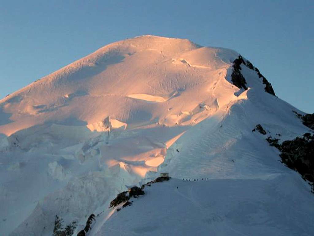 Mont Blanc upper part from...