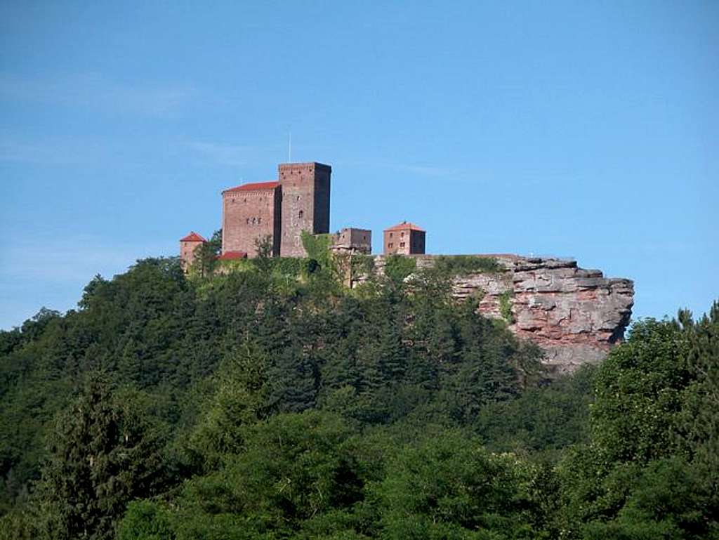 Trifels Castle seen from...