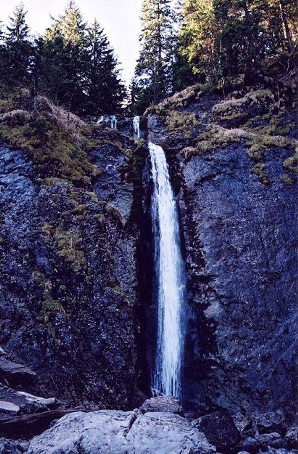 Siklawica waterfall in...