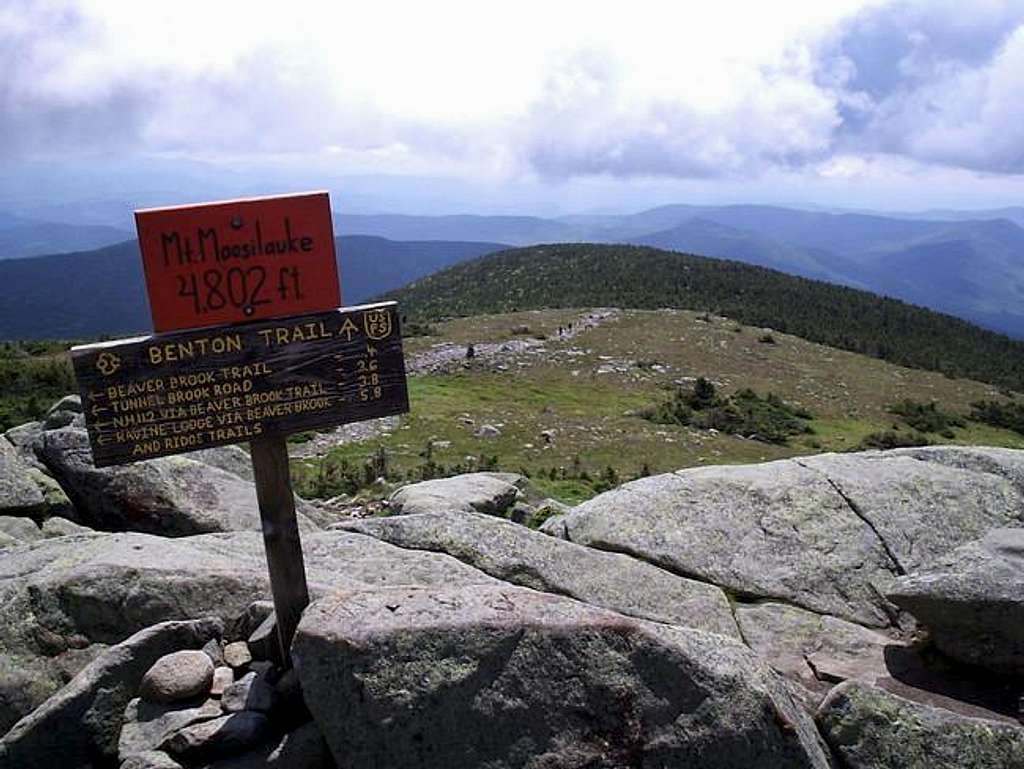 This is the summit sign with...