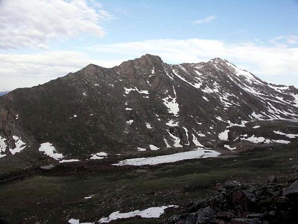 The East Ridge of Mount Bierstadt