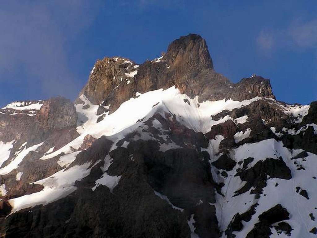 Close up of the summit...