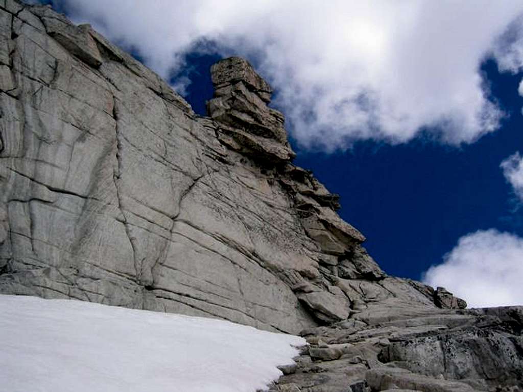 South face, the easy route...