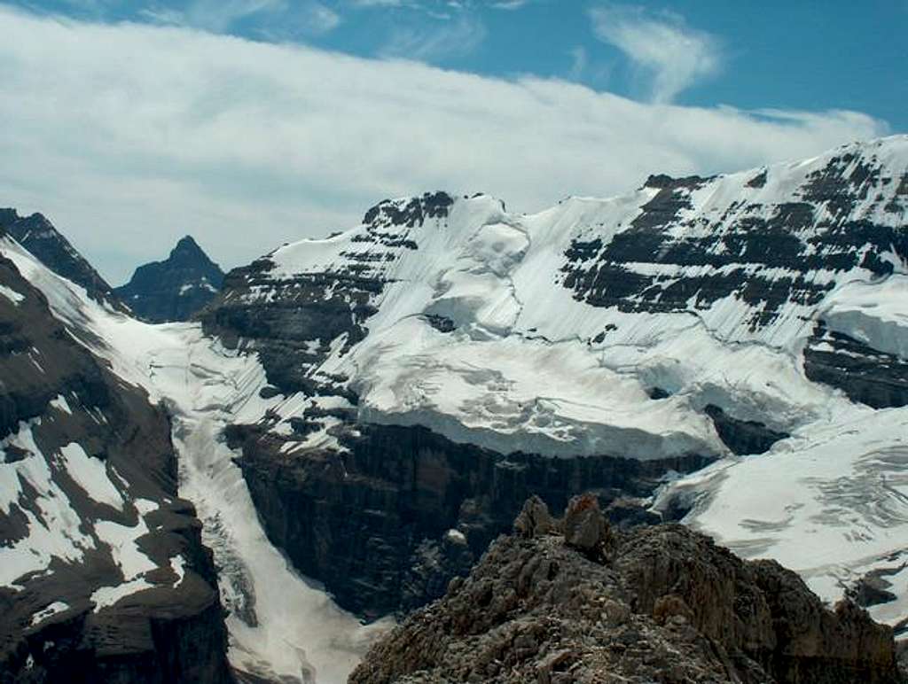 Mt. Victoria and Glacier Peak...