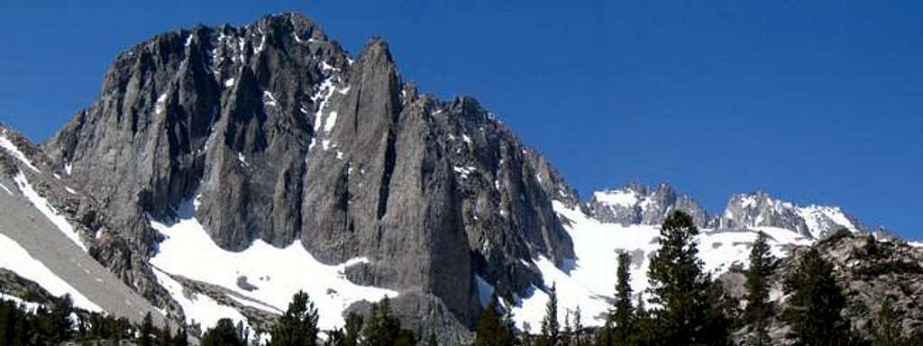 Panorama view of Temple Crag...