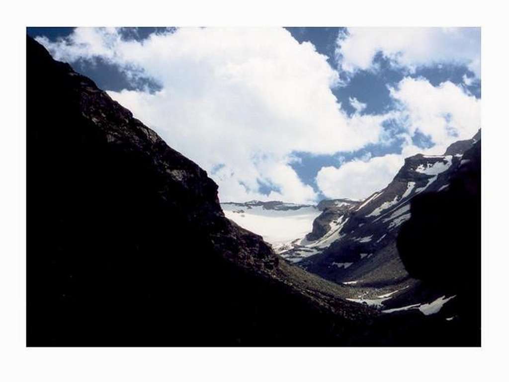 The Gran Etret glacier from...