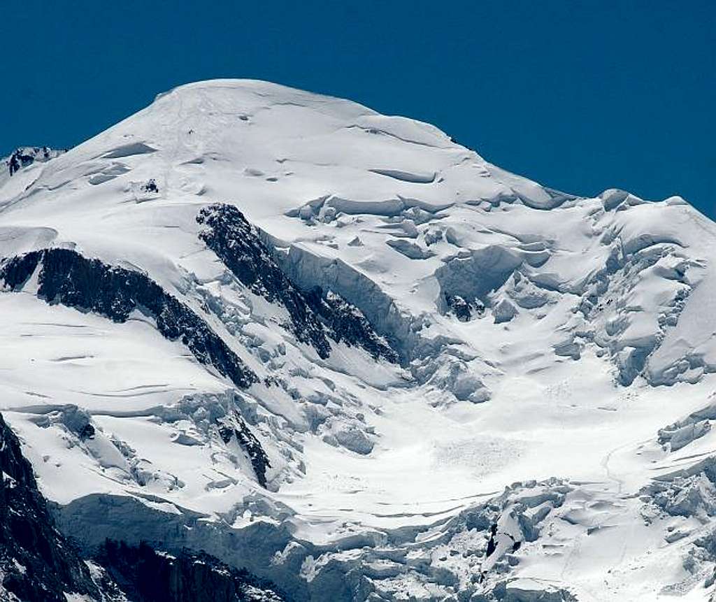 Mont Blanc : northern side....