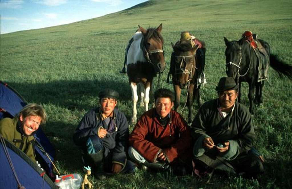 Mongolian nomads visit our...
