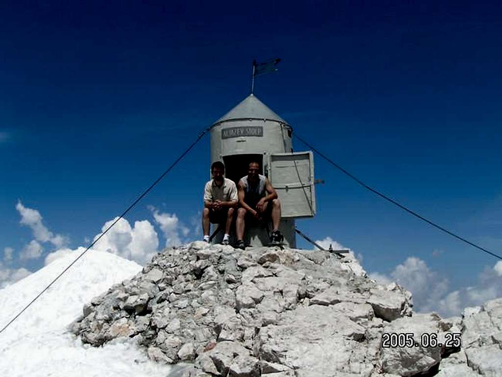 On the top of Slovenia
