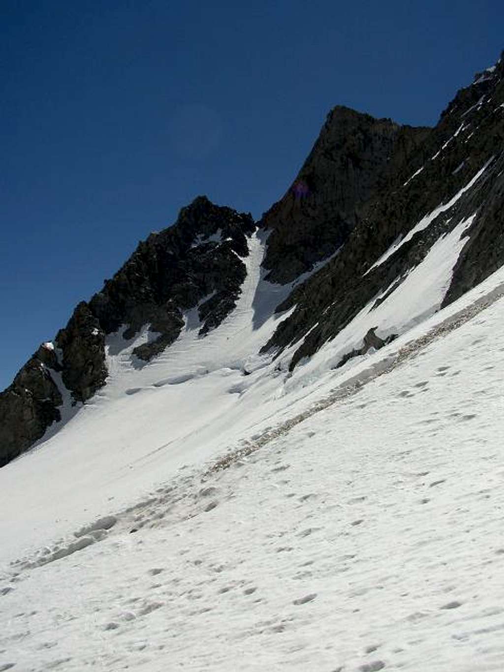 3-July-2005: couloir leading...