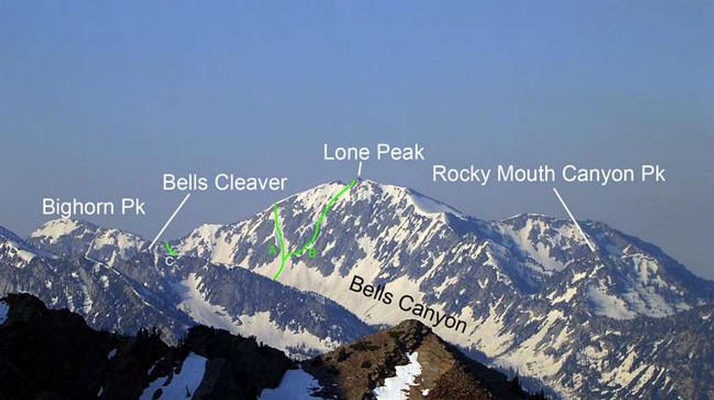 June 25th, 2005 - Lone Peak...