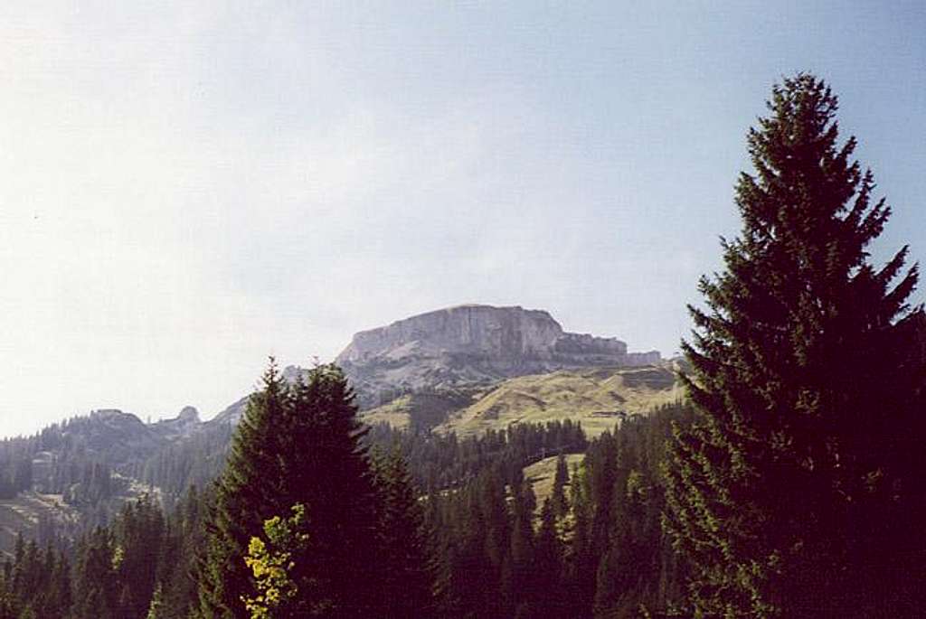 Hoher Ifen seen from one of...