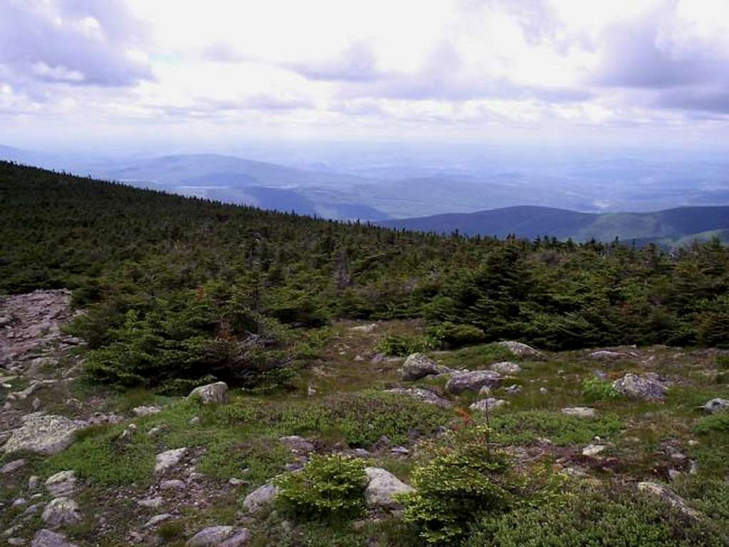 Looking west into Vermont...