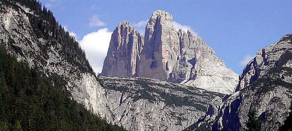 Lavaredo from Alemagna route...