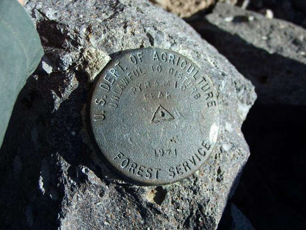 Benchmark on the summit of...