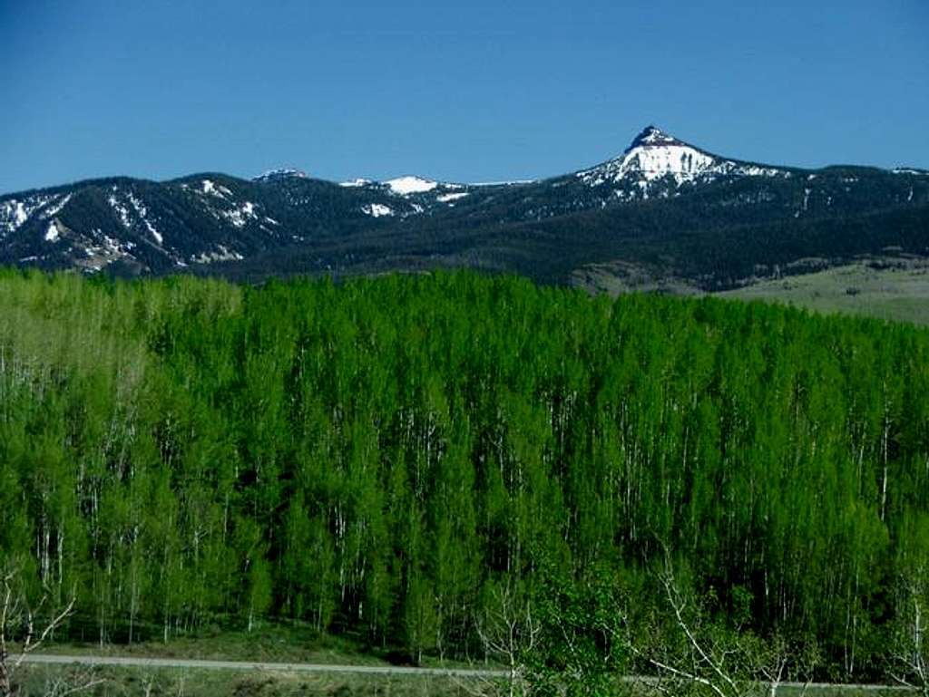 Pyramid Peak from the NW near...