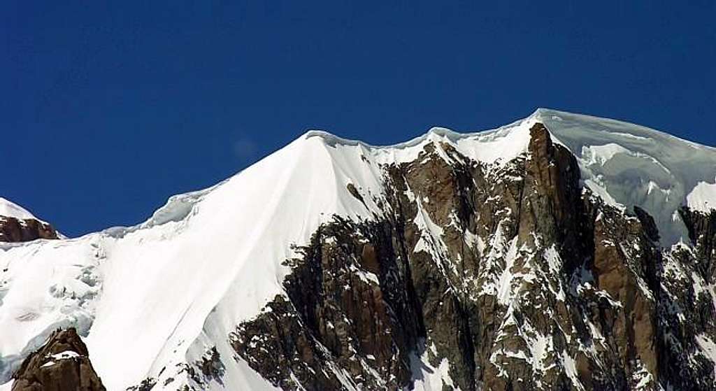 Il colle della Brenva (4309 m)