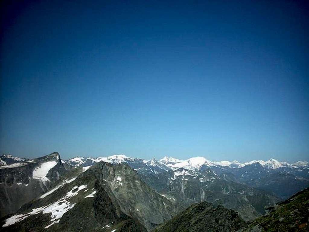 The Hohe Tauern seen from...