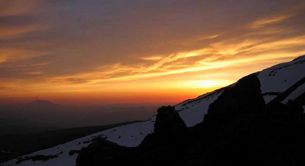 Sunset...Mt. Adams