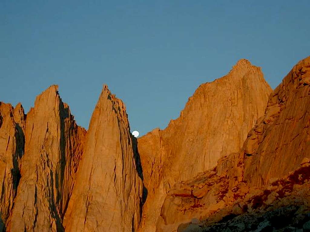  Mt. Whitney and the Needles...