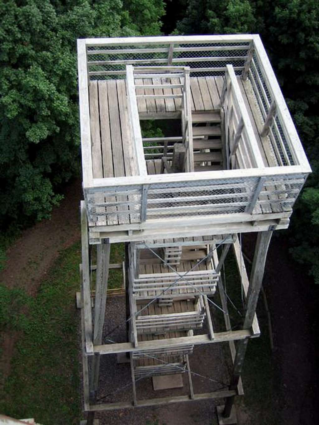 Wooden Lookout Tower