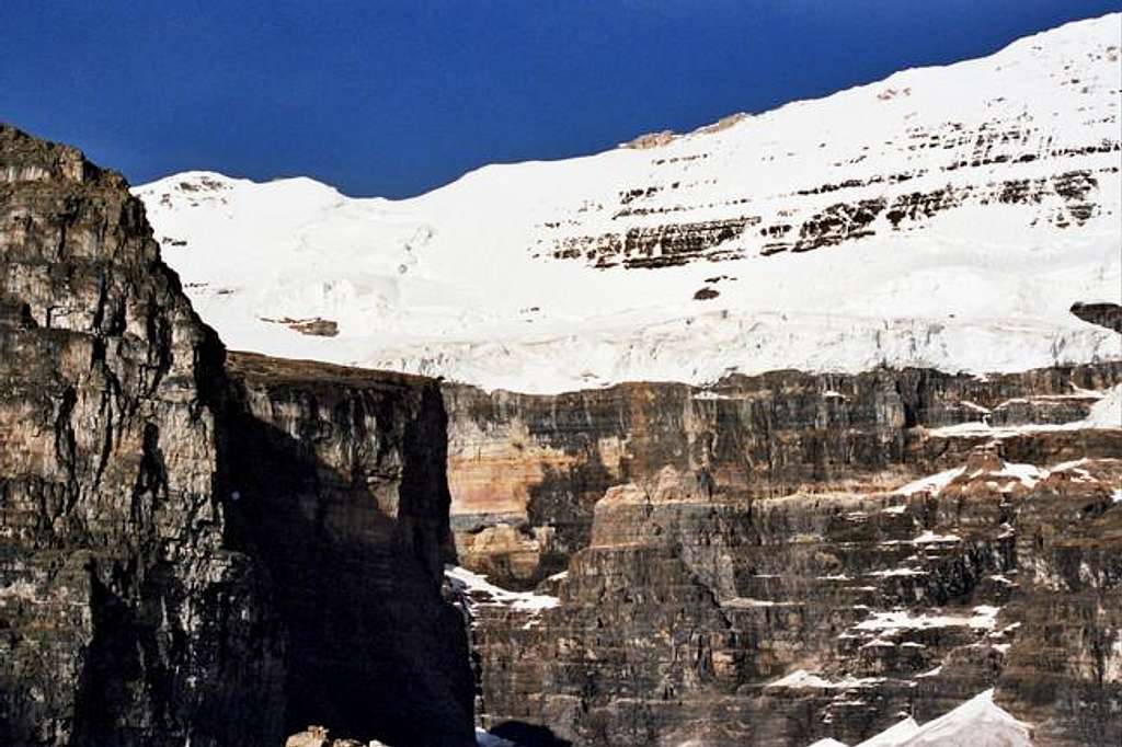 Mount Lefroy Upper Glacier...