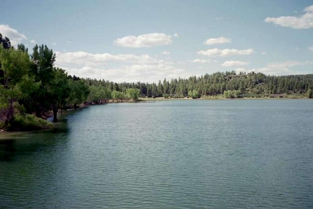 A view of Mancos Lake.