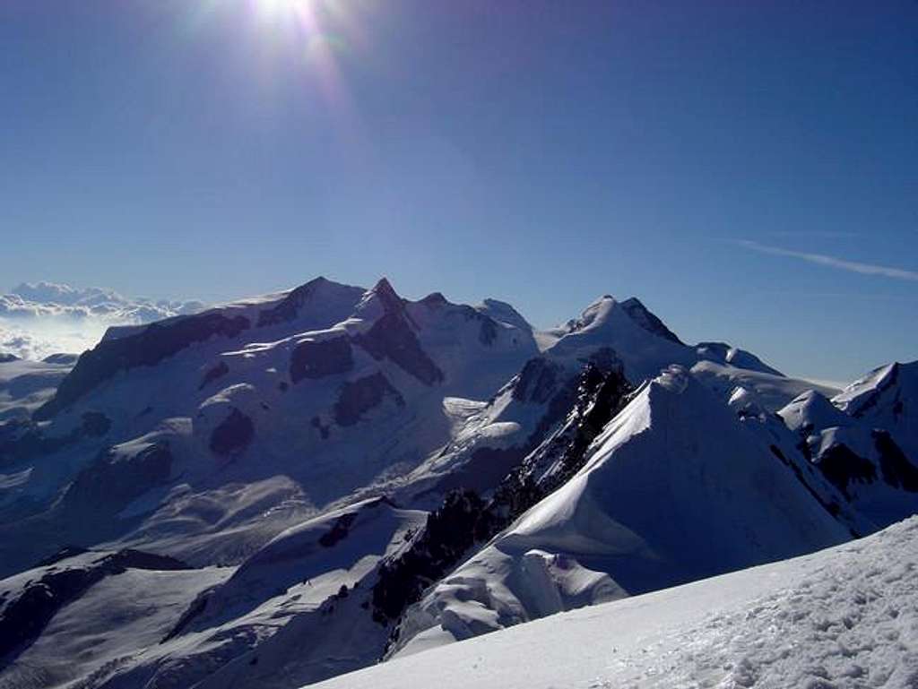 Monte Rosa from Breithorn...