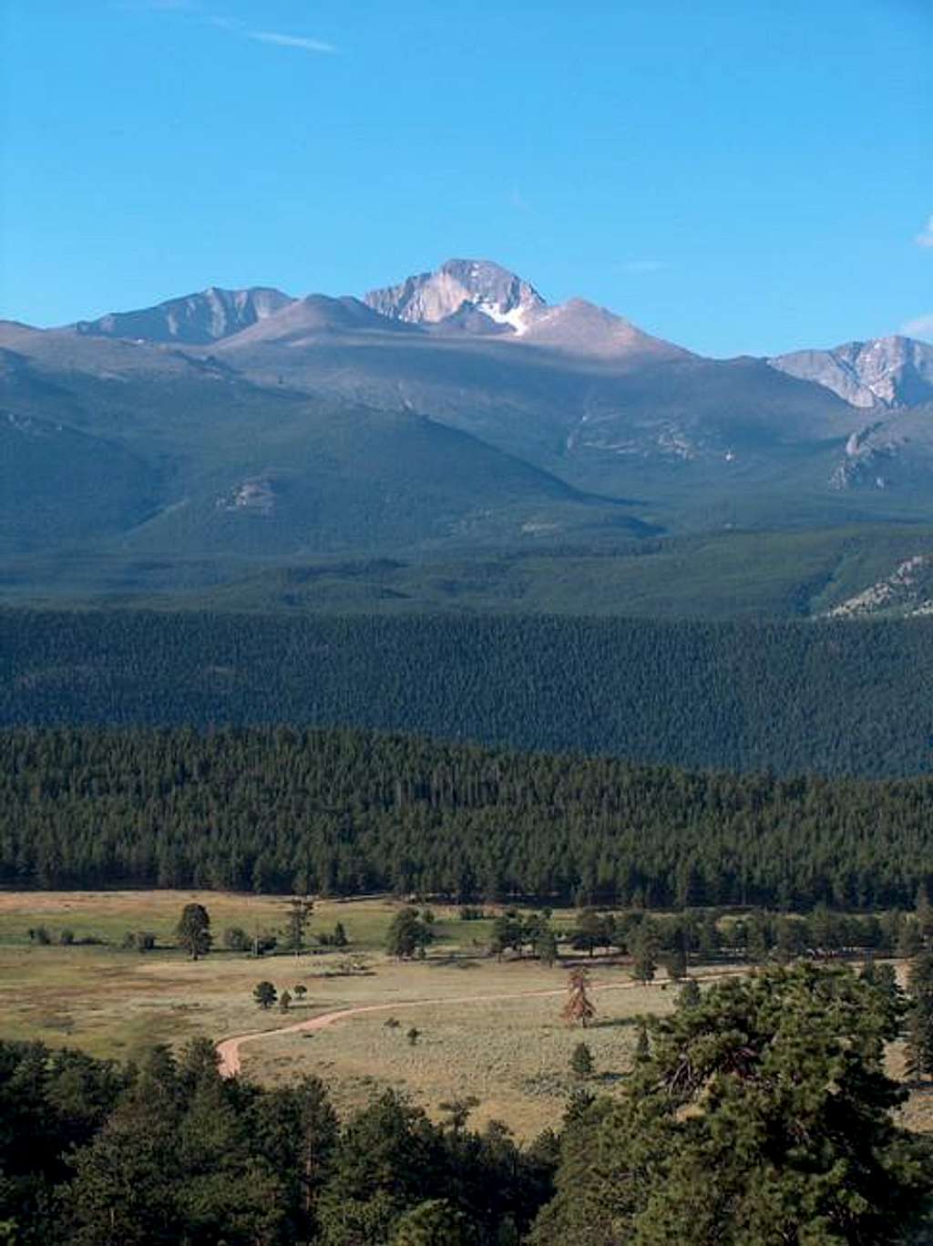 Long's peak, early morning....