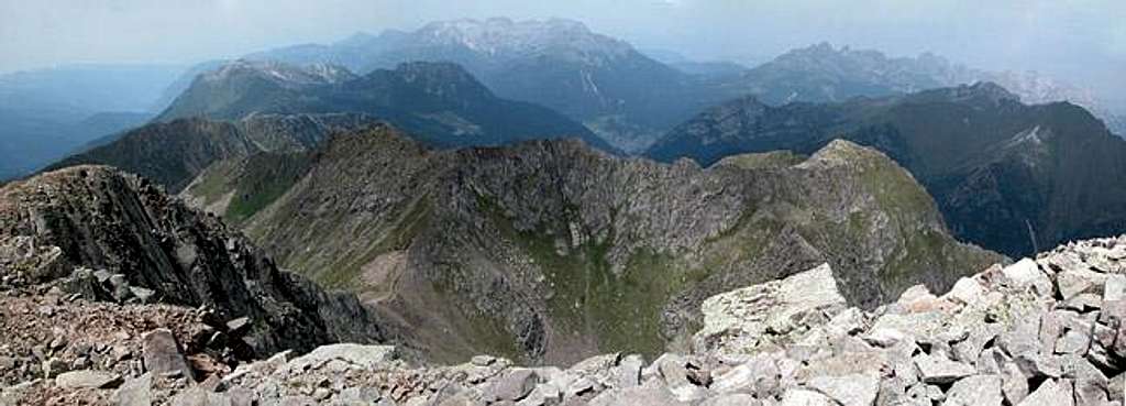 Summit view Cima Bocche:...