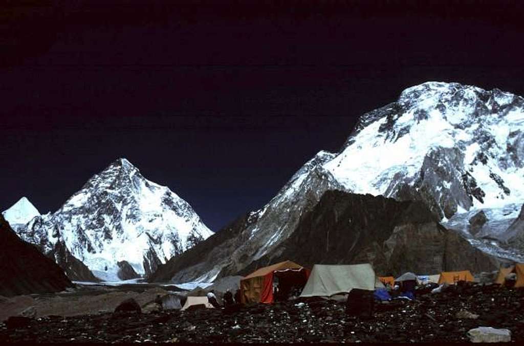 K2 and Broad Peak from...