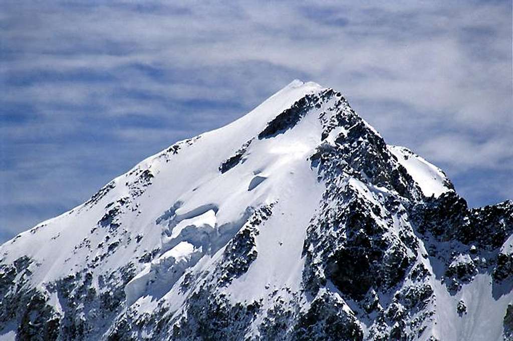 A close up of the summit...