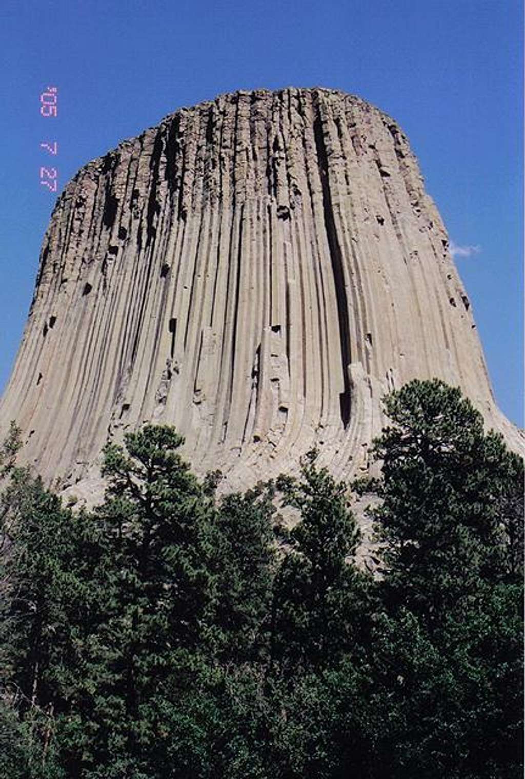 View of the Devils Tower with...