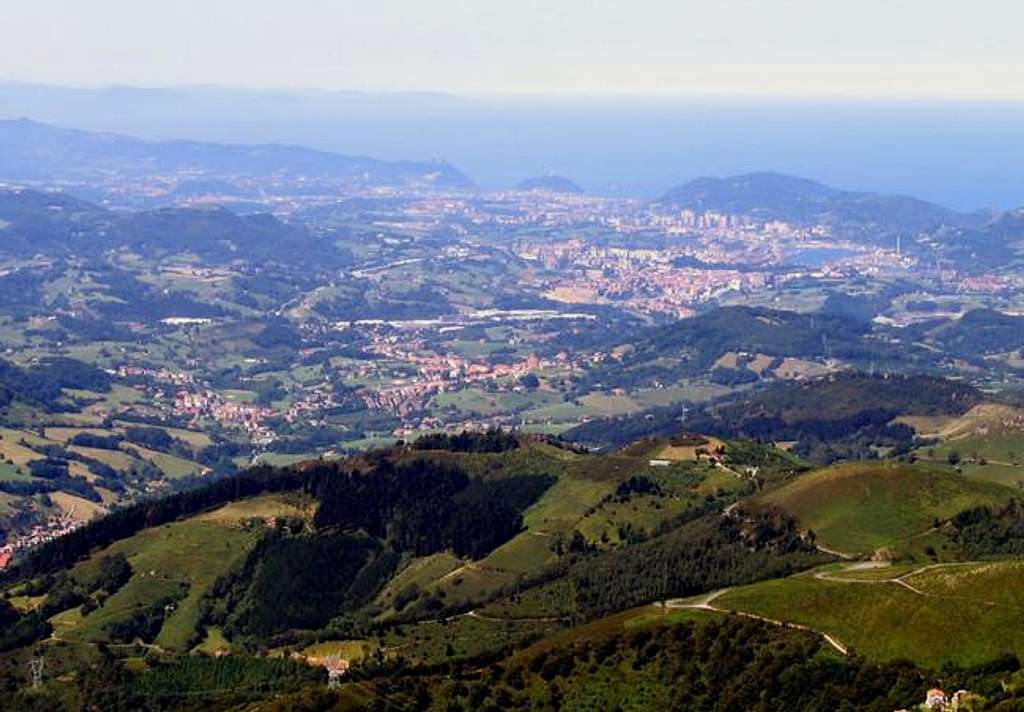 View of Donosti/San Sebastian
