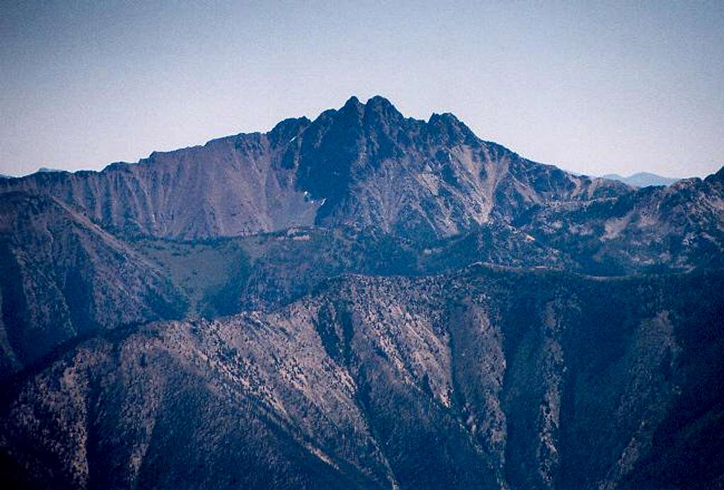 Azurite Peak in summer from...