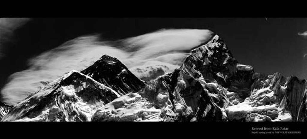 Everest and Nuptse from...