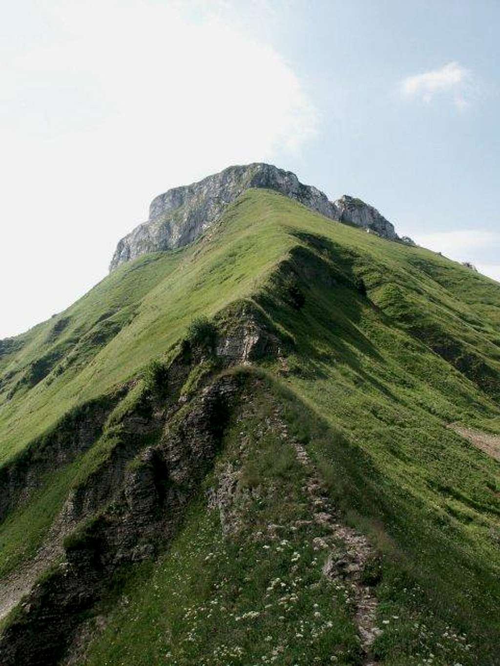 Pointe de Bénévent, N ridge...