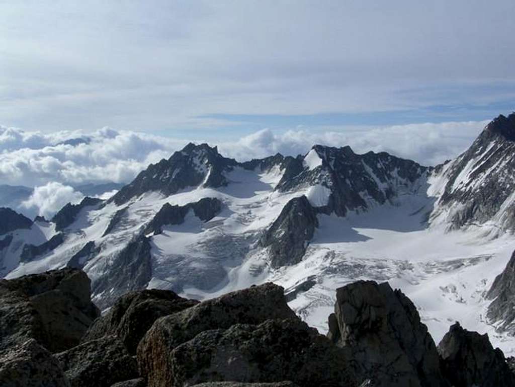 view from the summit of the...