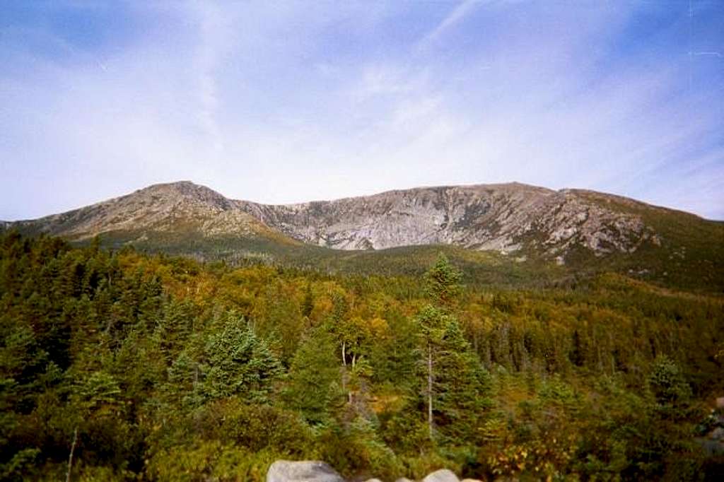 Mt. Katahdin from the Chimney...