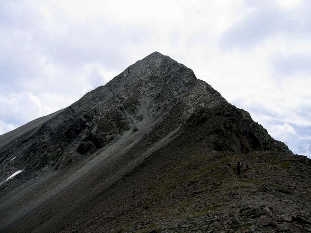 Mt. Lindsey before a huge...