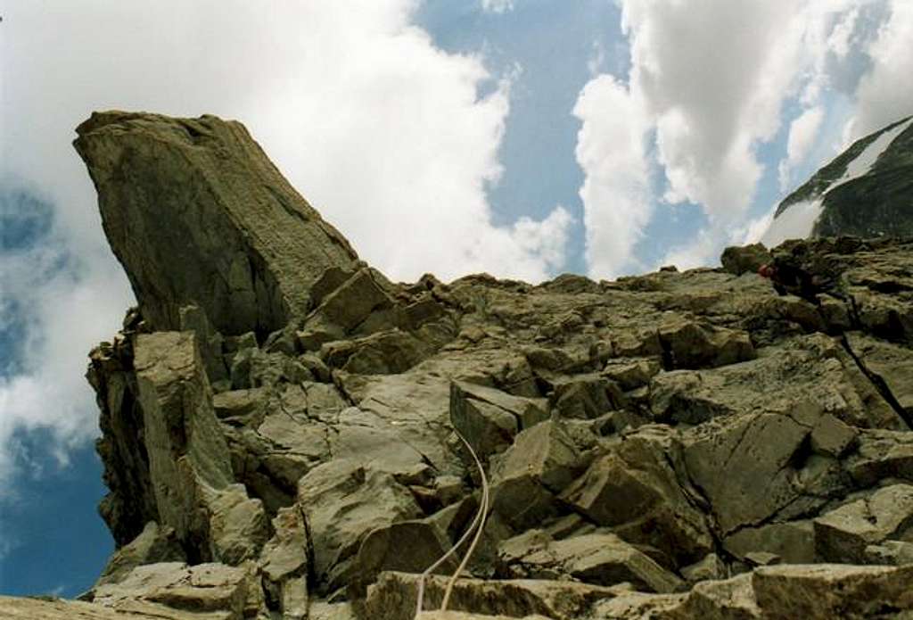 On the SSW ridge, 24 juli 2005