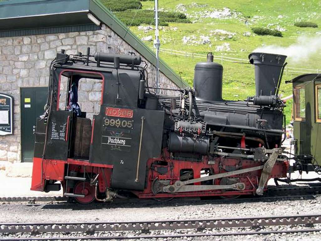 Old Schneeberg train (JUne...